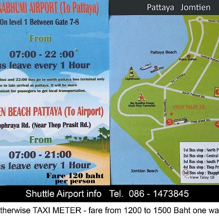 Jomtien Plaza Suite Apartments Zewnętrze zdjęcie
