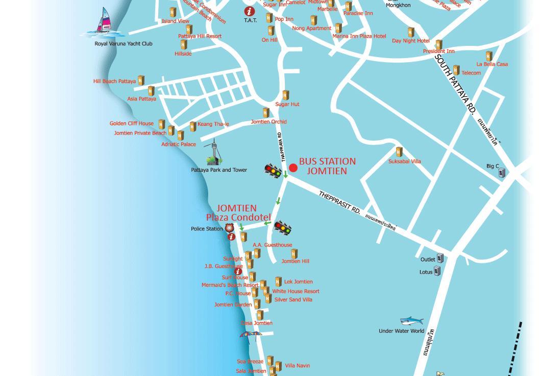Jomtien Plaza Suite Apartments Zewnętrze zdjęcie